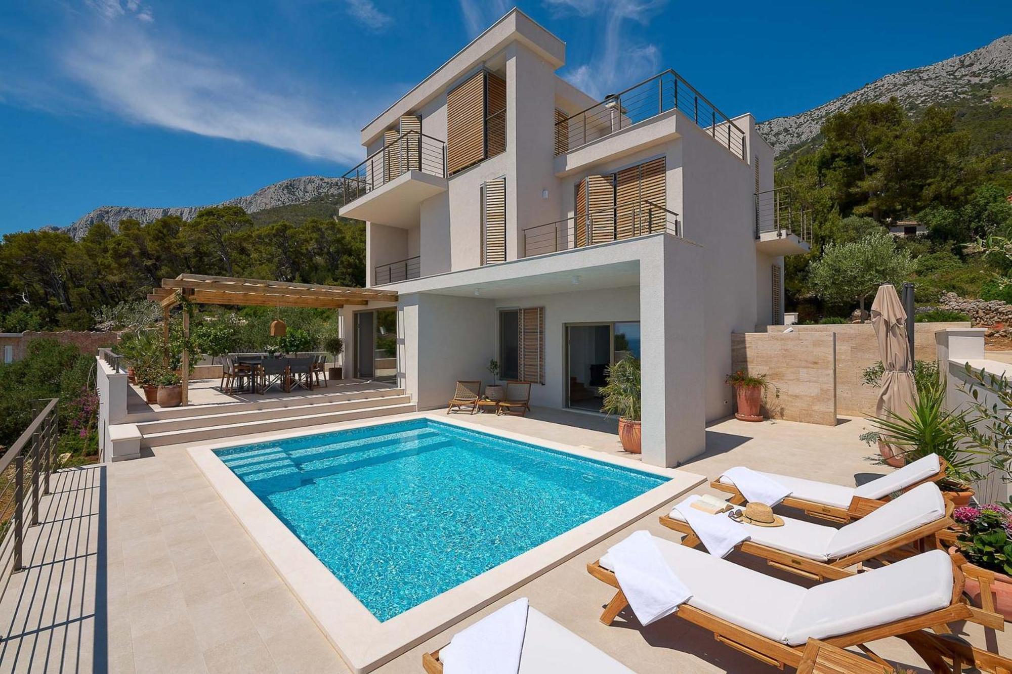 Dazzling Hvar Villa Villa Licita 4 Bedrooms Spacious Sunterrace Fitted With Sunbeds And Parasols Private Outdoor Swimming Pool Shaded, สเวตา เนเดลยา ภายนอก รูปภาพ