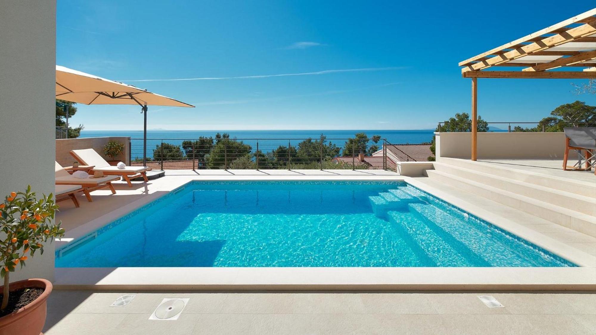 Dazzling Hvar Villa Villa Licita 4 Bedrooms Spacious Sunterrace Fitted With Sunbeds And Parasols Private Outdoor Swimming Pool Shaded, สเวตา เนเดลยา ภายนอก รูปภาพ